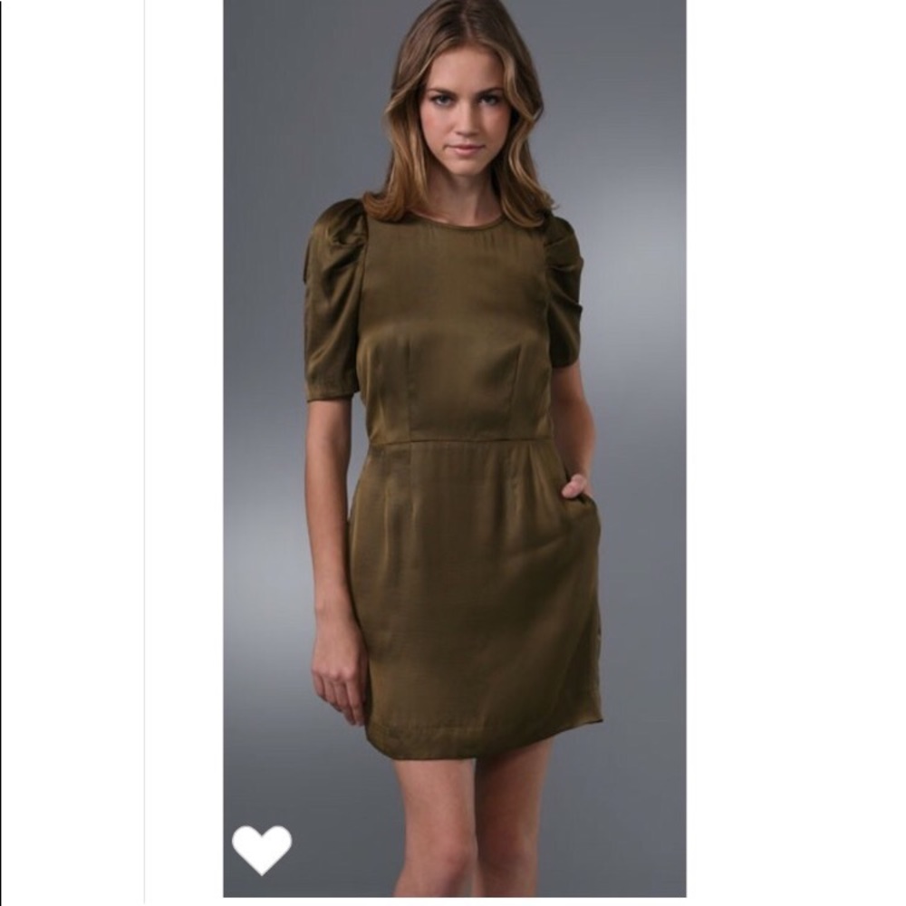 Madewell Olive Green Dress